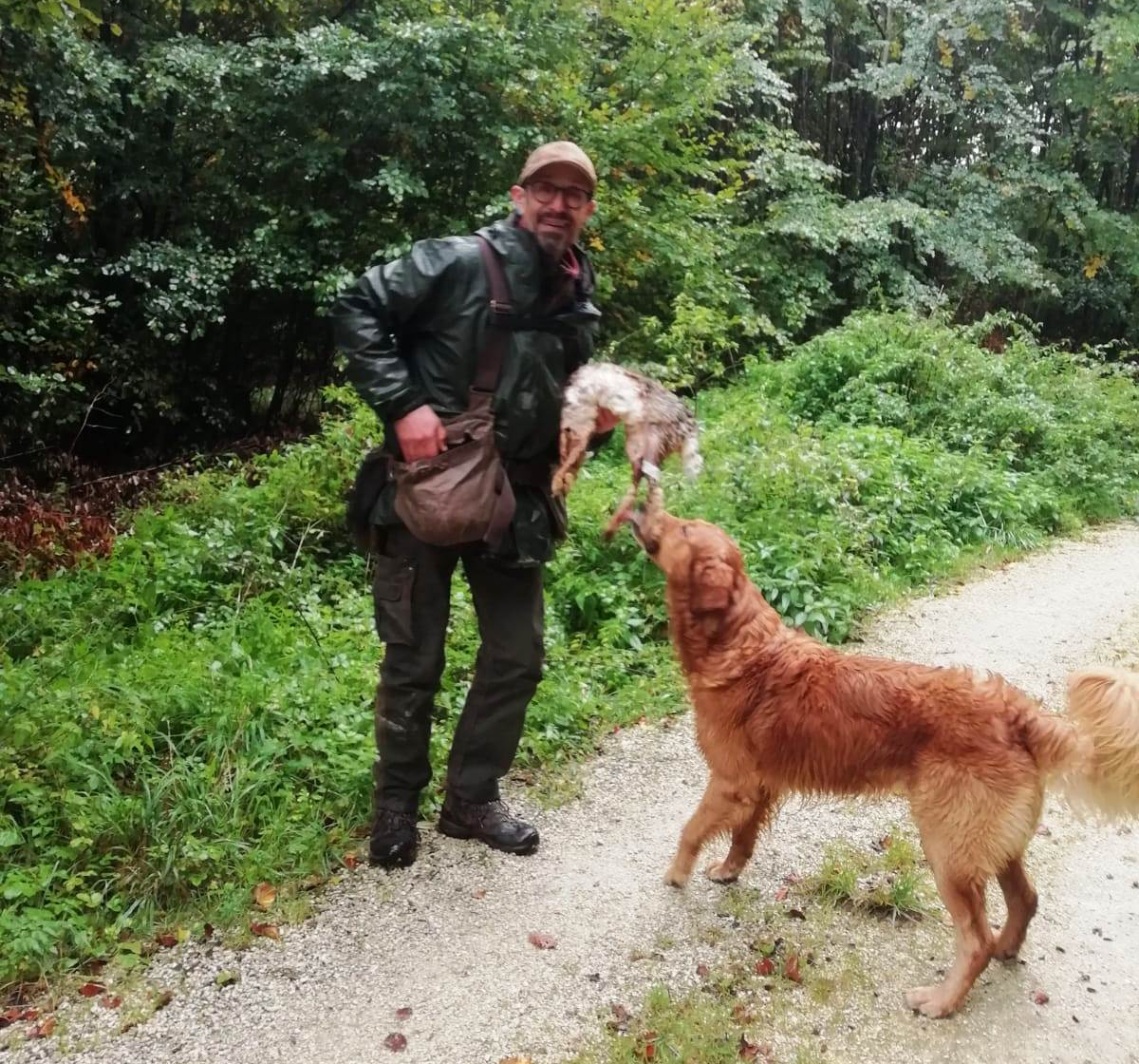 Phinegean und ich nach der erfolgreichen Bringtreue bei der PnS