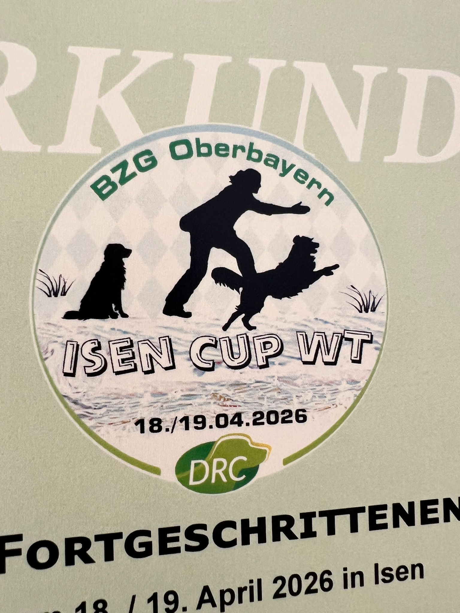 Flying Huntsman Be my Ike - Isen Cup